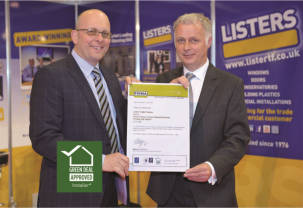 Listers Green Installer Accreditation