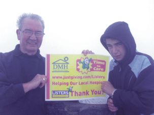 Mike Hikes for Charity