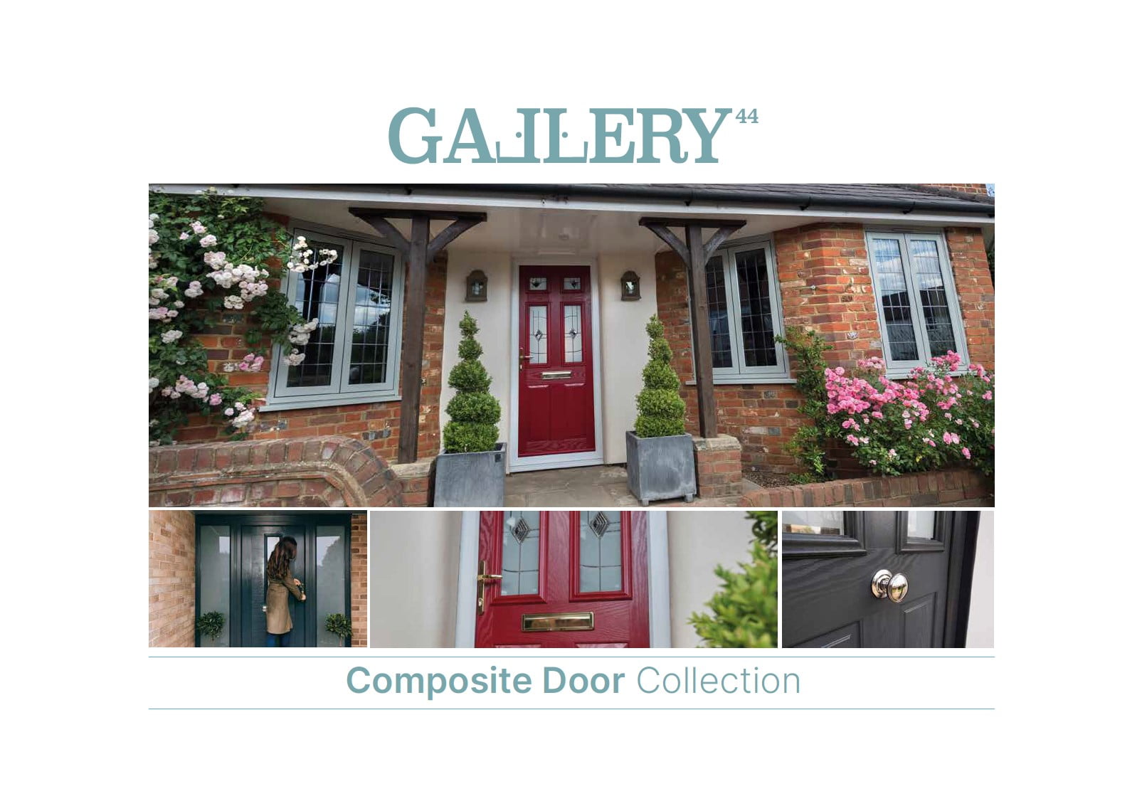 Gallery44 brochure front page