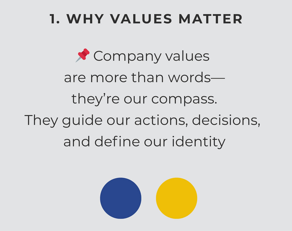 Why values matter