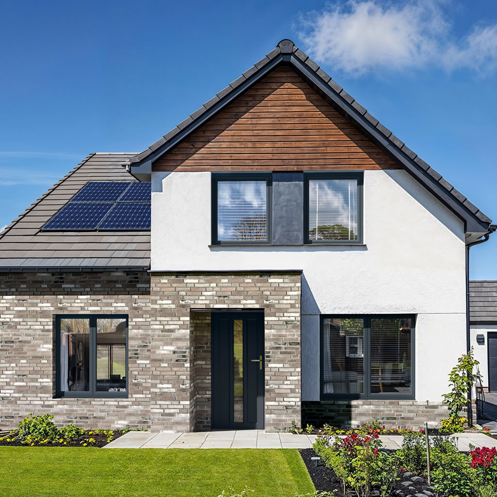 Veka Omnia windows on house
